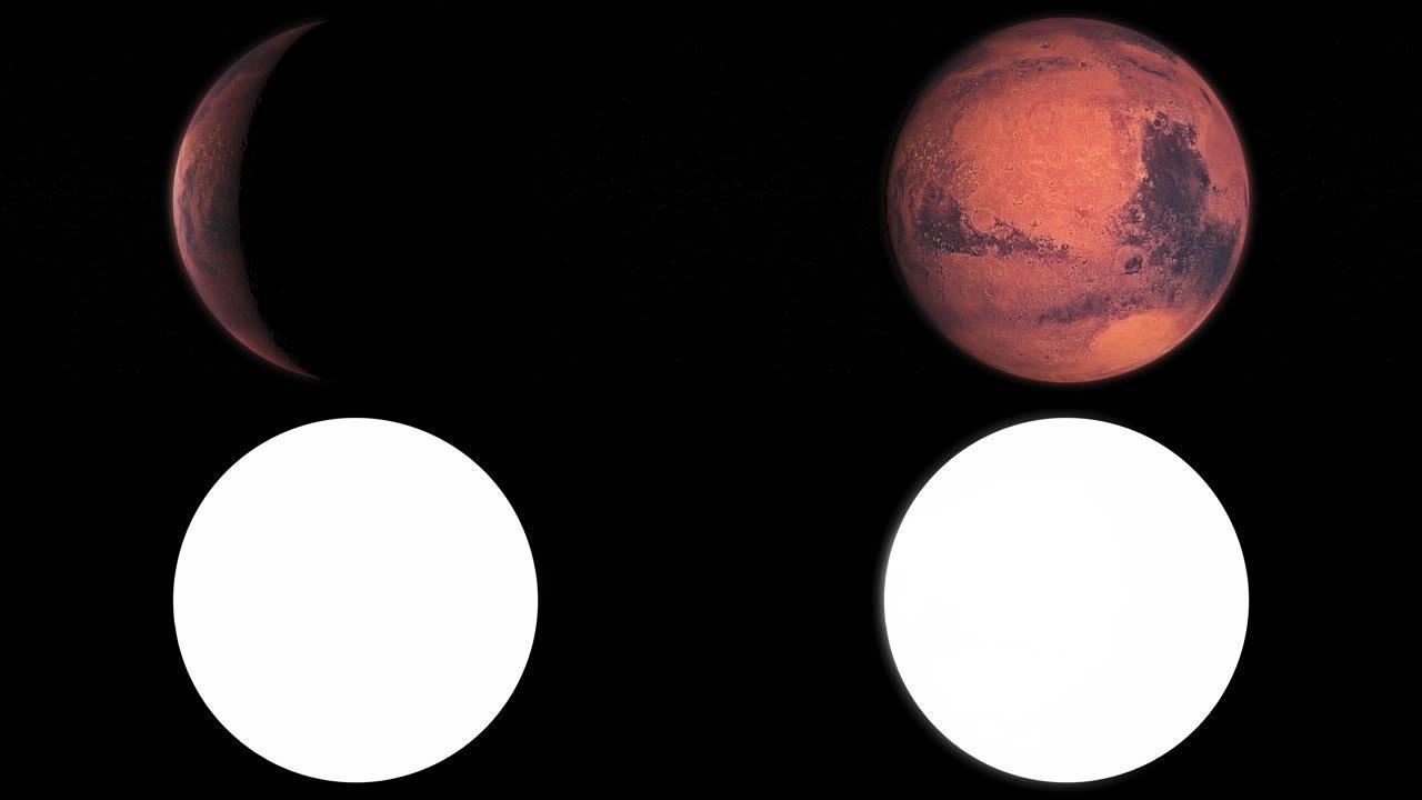 4k-全圆中的火星光相位