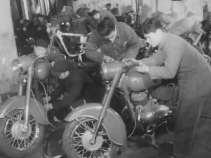 60年代 上海幸福摩托车厂