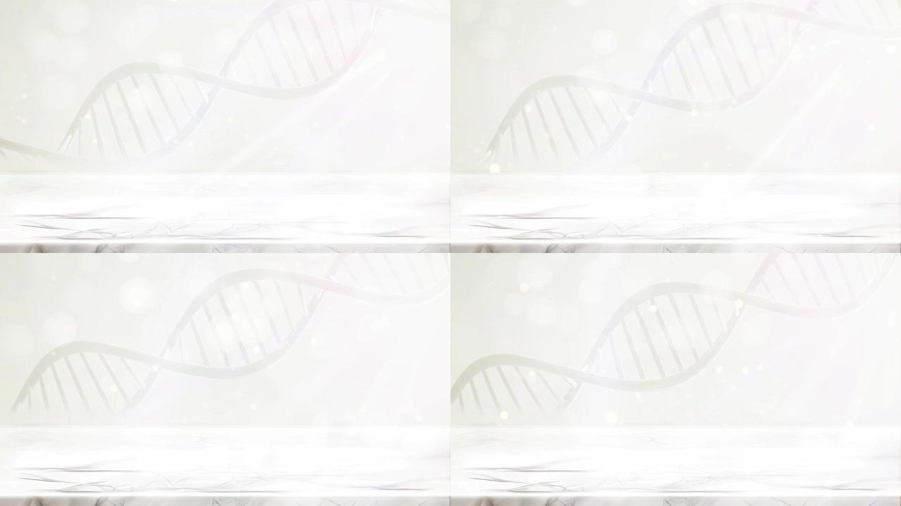 背景视频双螺旋基因遗传