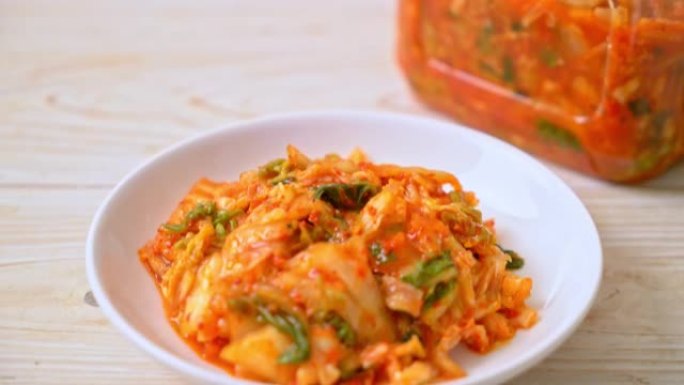 泡菜卷心菜-韩国传统美食风格