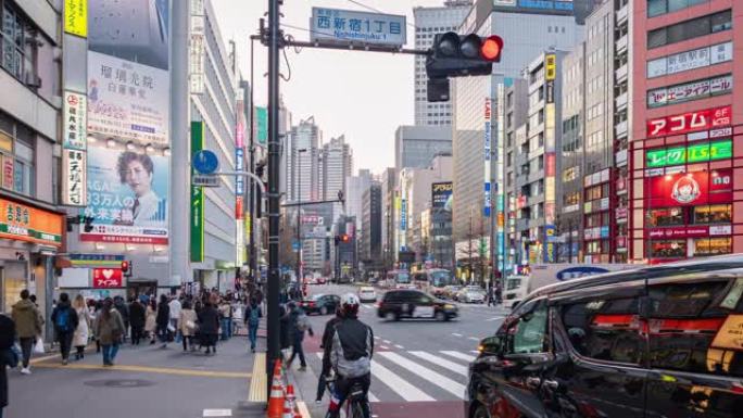 新宿购物中心乌鸦穿越时间流逝