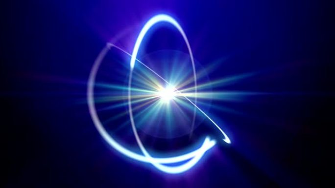 原子轨道光线摘要游戏光效打击光效二次元特