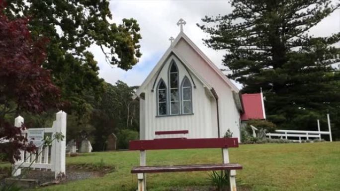 圣詹姆斯教堂的潘外国庄园外国田园新西兰牧