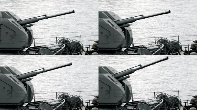 寻找目标的舰炮近代历史影像近代档案近代历