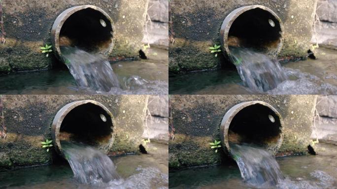 街道上的排水或污水人孔网格系统