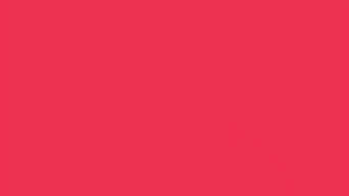 情人节粉红色文字孤立在紫色和黑色背景上向上移动，向下移动。动画4k视频