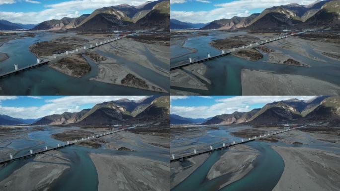 川藏铁路雅林段林芝尼洋河特大桥