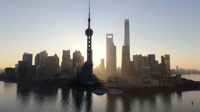上海航拍 城市地标