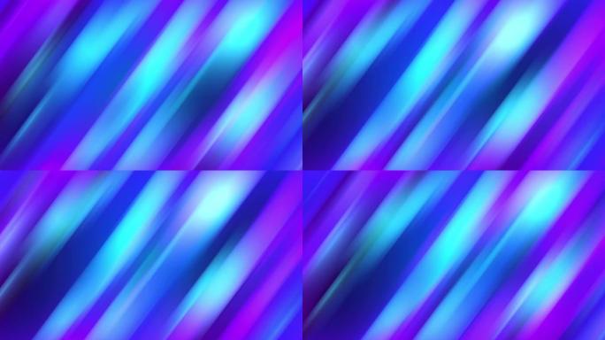 抽象的蓝色和紫色充满活力是线条模糊循环背景，动画运动图形与效果光线和元素渐变阴影微光，现代装饰设计模