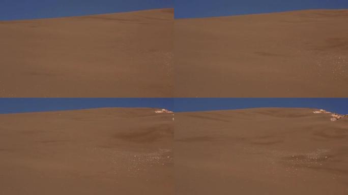 阿塔卡马沙漠的沙丘
