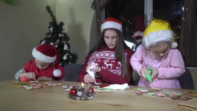 儿童装饰圣诞饼干儿童装饰圣诞饼干