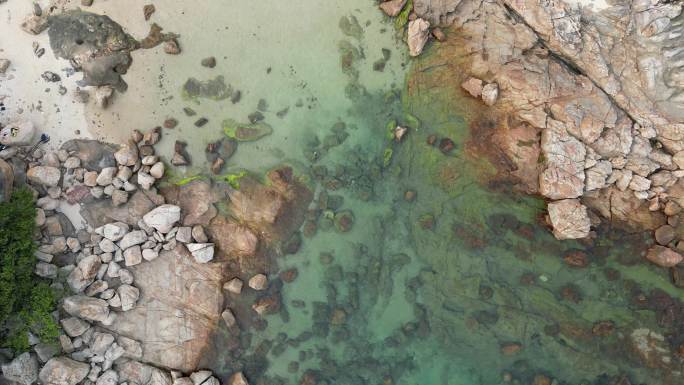 深圳大鹏半岛大澳湾海岸线