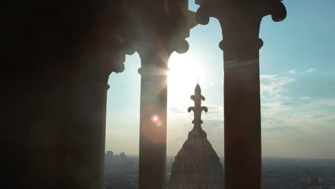 Sacre Coeur church basilica,巴黎,HD (1920x 1080, 25 