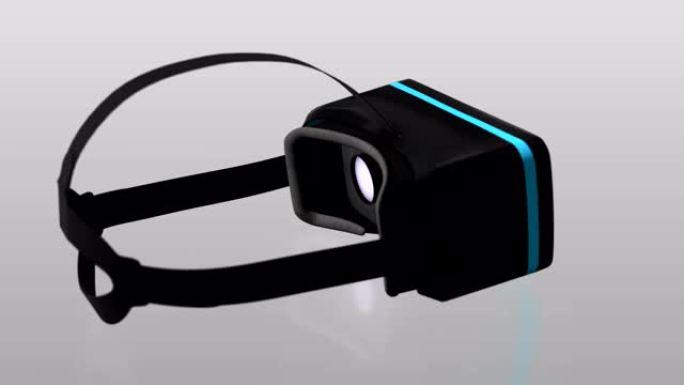 虚拟现实耳机或VR护目镜