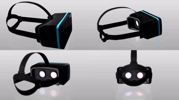 虚拟现实耳机或VR护目镜