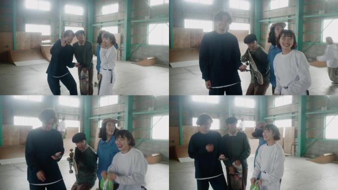 一群日本滑板手鬼混搞笑