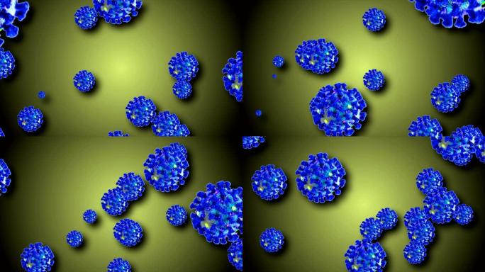 冠状病毒细胞背景病毒mg新冠病毒病毒研究