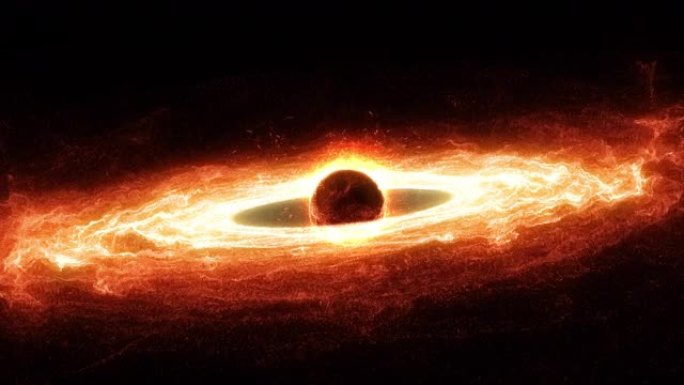 带有热吸积盘的超大质量黑洞