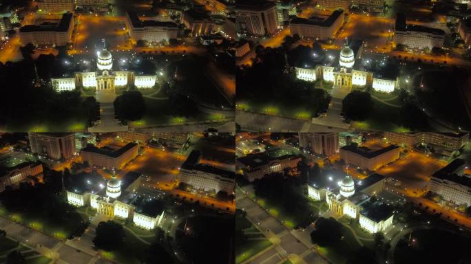 空中阿拉巴马蒙哥马利2017年7月之夜4k灵感2