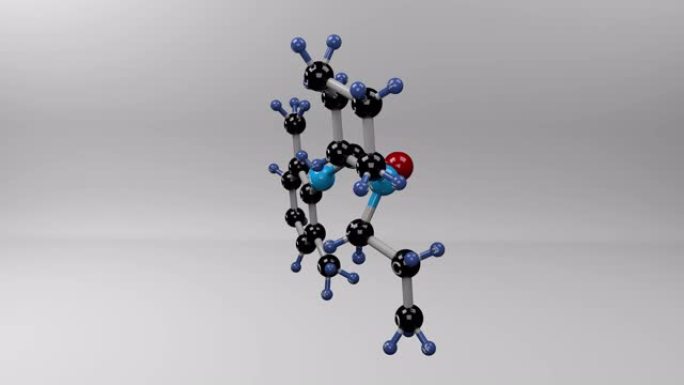 Ropivacaine molecule。