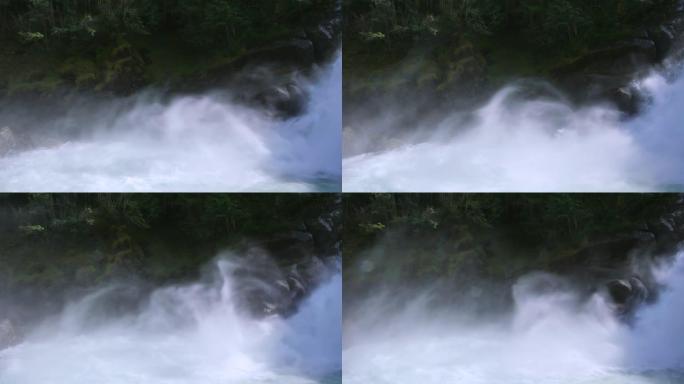克里姆勒瀑布，萨尔茨堡，奥地利