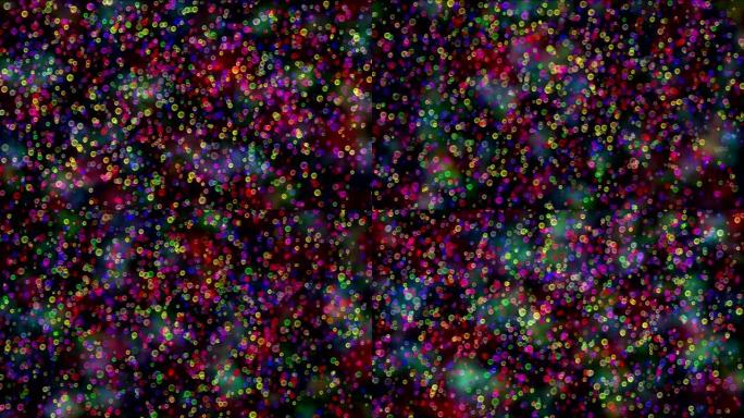 彩色抽象气泡4k梦里混乱立场做梦梦境空间