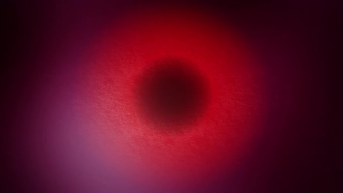 抽象红色模糊圆运动，散焦背景