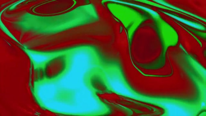 全息液波抽象动画效果纹理动态图像艺术图形