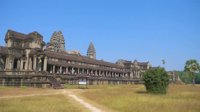 柬埔寨暹粒热门旅游景点古庙建筑群吴哥窟