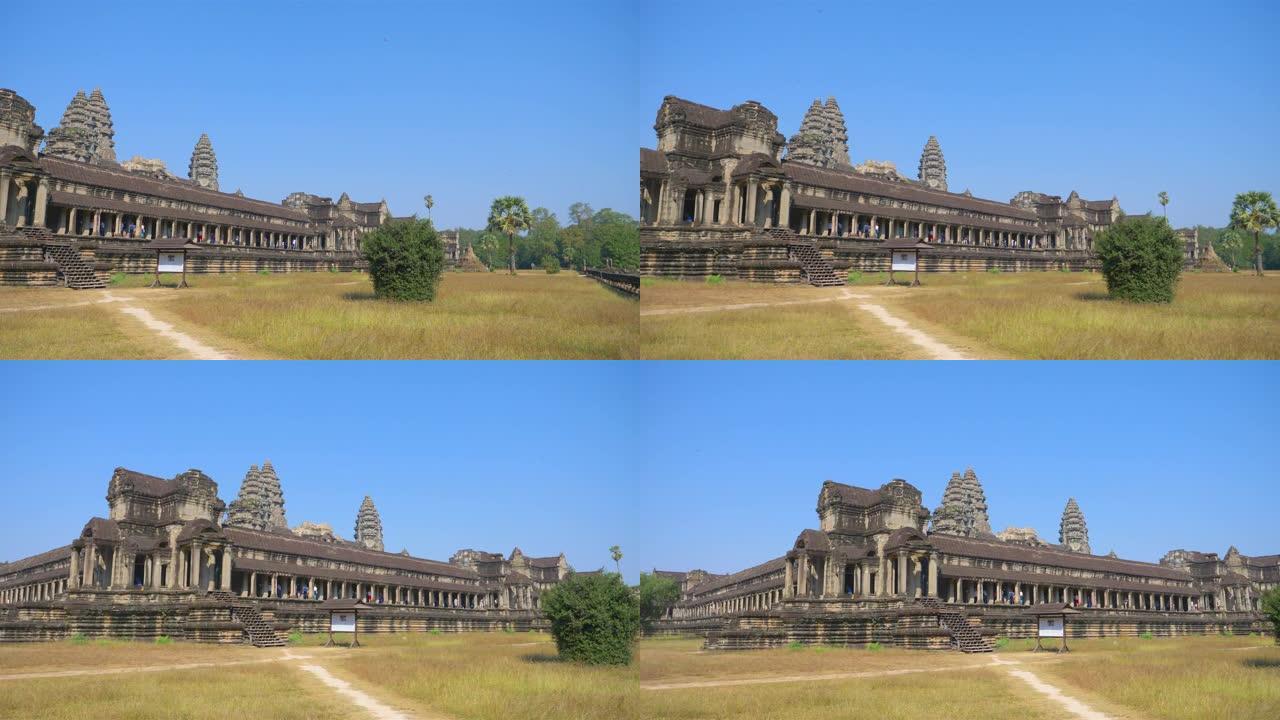 柬埔寨暹粒热门旅游景点古庙建筑群吴哥窟