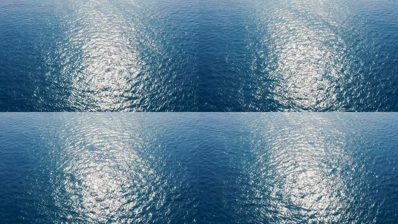 海面鸟瞰图视频素材海水海洋海滩自然风光