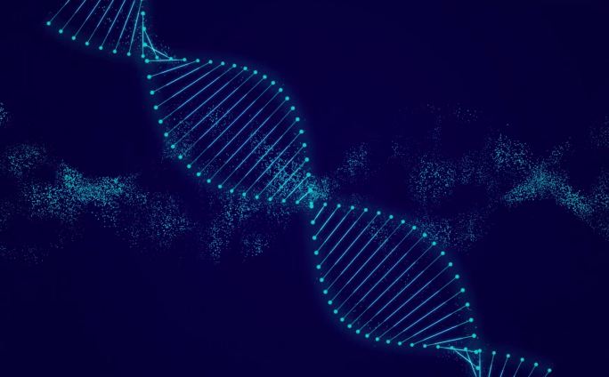科技感DNA视频素材