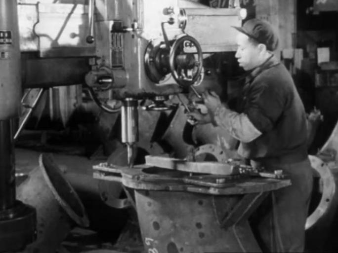 60年代 上海机械制造厂 生产水泵