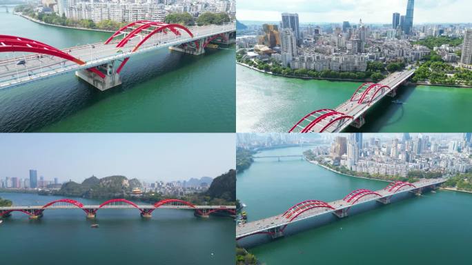 柳州文慧大桥航拍