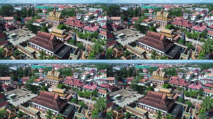 柬埔寨暹粒市的天空