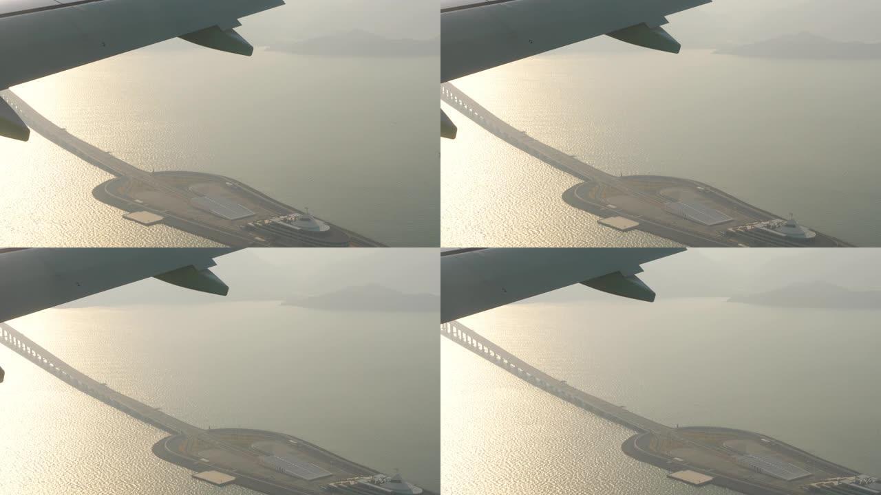 港澳大桥鸟瞰图