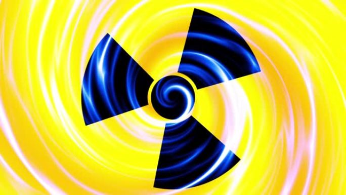 核符号闪烁图标循环