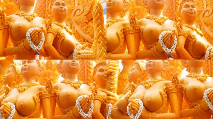 佛陀日的蜡烛游行，泰国文化