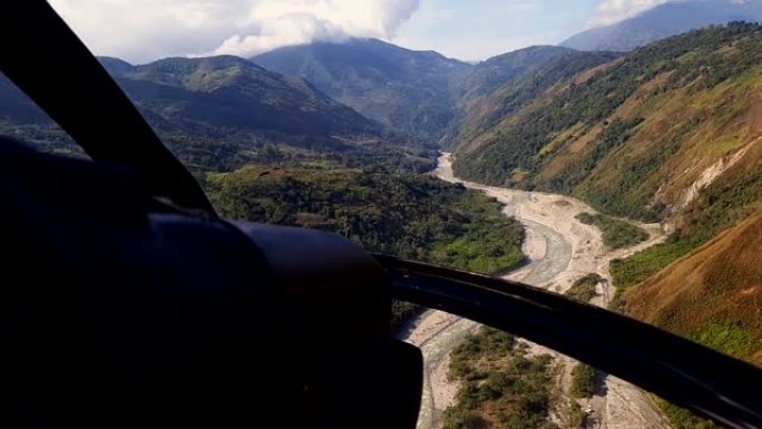 波科诺河的航景。委内瑞拉特鲁希略州