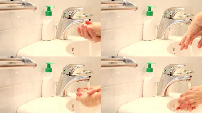 洗手停止病毒洗手清洁