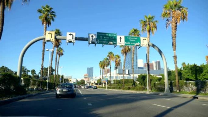 洛杉矶高速公路慢动作180fps