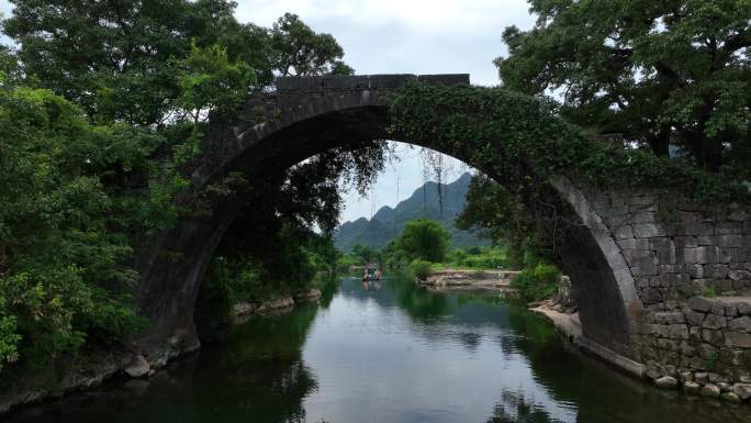 桂林阳朔富里桥遇龙河源头