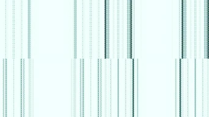 抽象无缝背景垂直闪烁线虚拟数字现实4k声波画面可视化