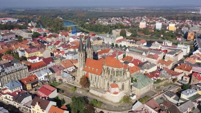 捷克古镇科林的圣巴塞洛缪古哥特式大执事教堂