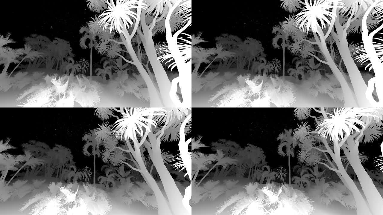 3D热带爱之岛，渲染元素深度60 fps