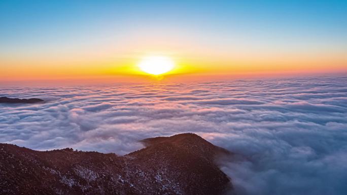 金华北山云海日出