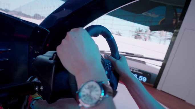 4K_VR驾驶赛车模拟器虚拟现实车舱
