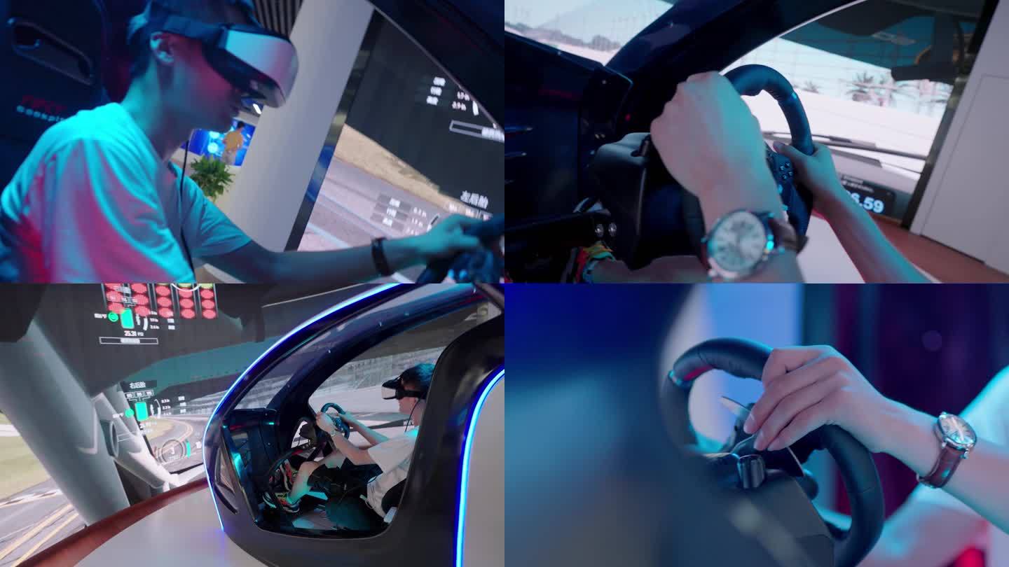 4K_VR驾驶赛车模拟器虚拟现实车舱