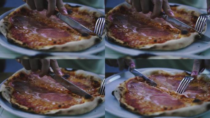 披萨。意大利国菜披萨。