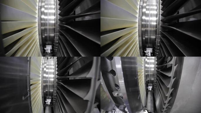 重工业-制造业-密切关注大型机械制造物体